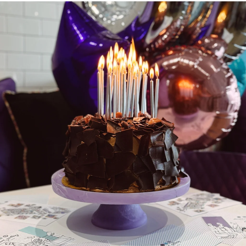 Cosmic Birthday Cake, 9-inch - Image 4