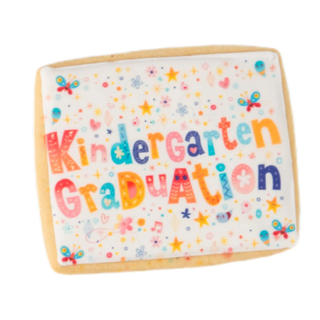 Graduation Photo & Logo Cookies, Rectangle - Image 6
