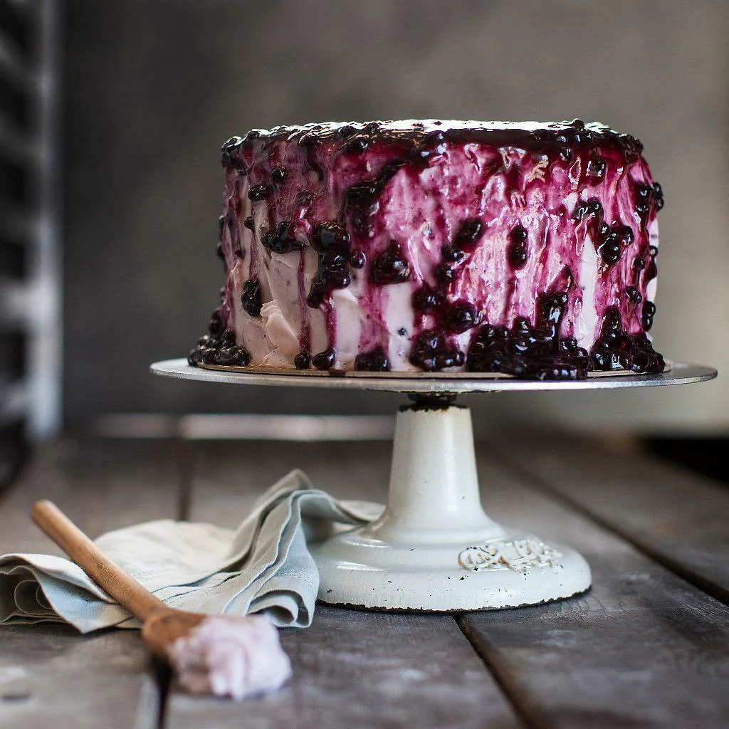 Lemon Blueberry Cake, 9-inch - Image 5