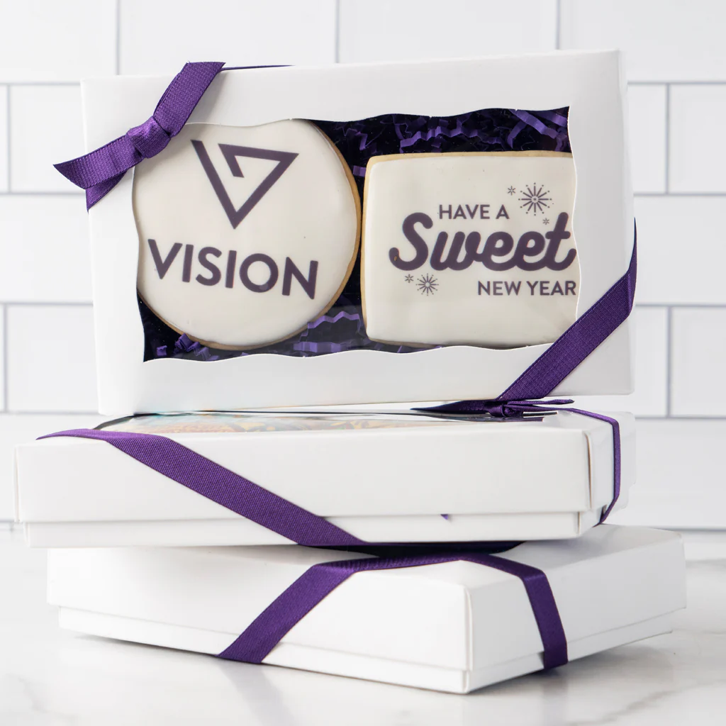 Photo & Logo Cookie Gift Box, 2-pack - Image 4