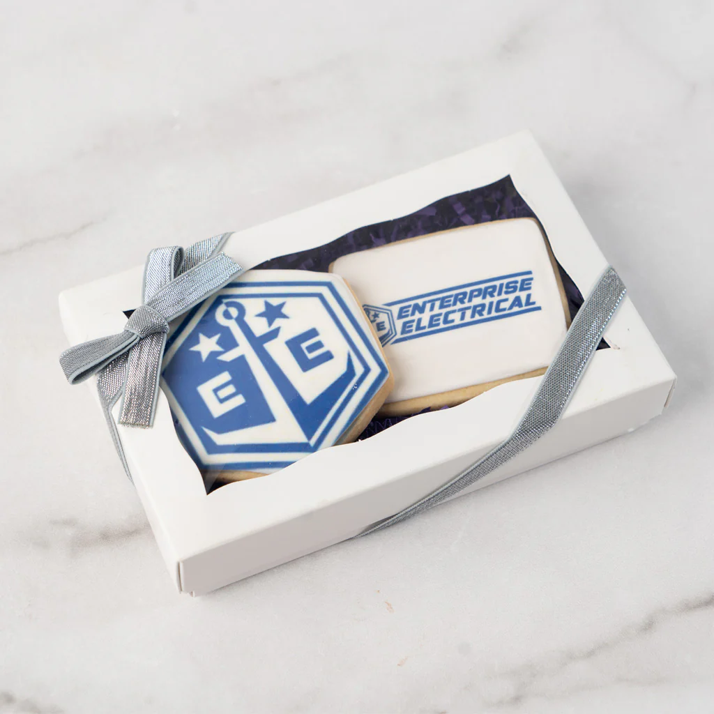 Photo & Logo Cookie Gift Box, 2-pack - Image 5